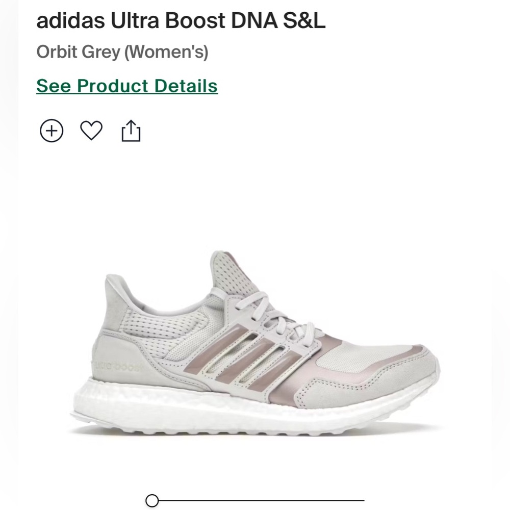 ULTRABOOST- Adidas Ultraboost DNA S&L in Orbit Grey. #adidas #dna #ultraboost